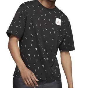 Jordan Black and White Graphic Tee